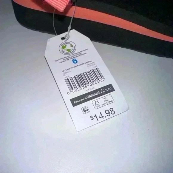 NWT! Time and Tru Platform Sole Sandals (Size 6) Multicolor - Picture 12 of 12